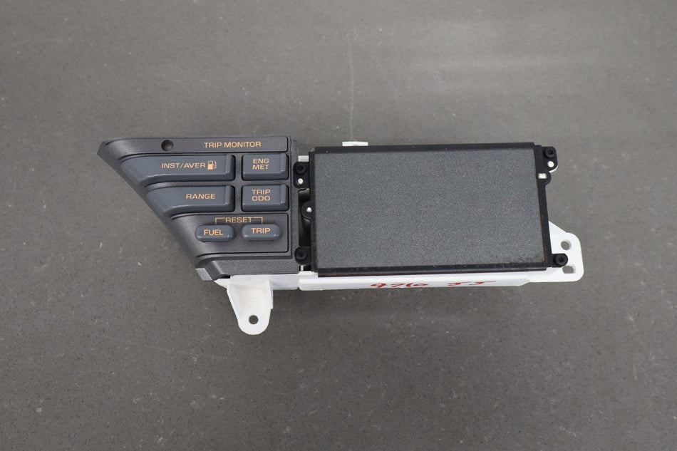 1991-1993 Chevrolet Corvette C4 - Dash Information Screen
