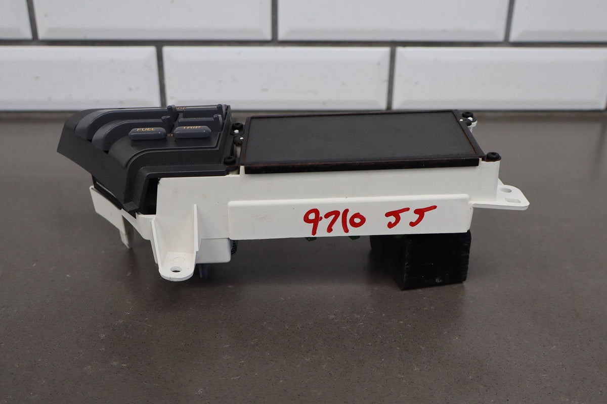 1991-1993 Chevrolet Corvette C4 - Dash Information Screen