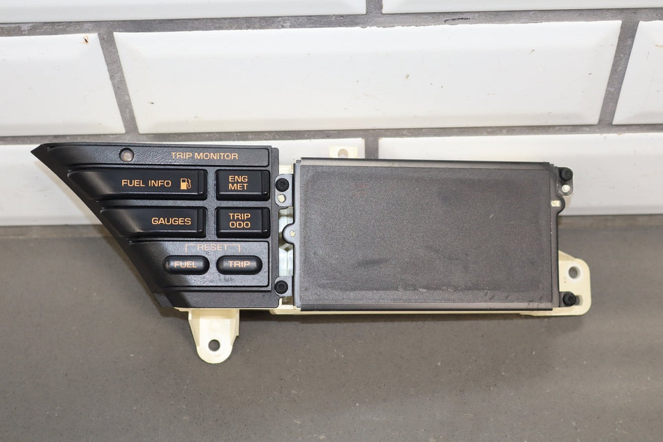 1991-1993 Chevrolet Corvette C4- Dash Information Screen