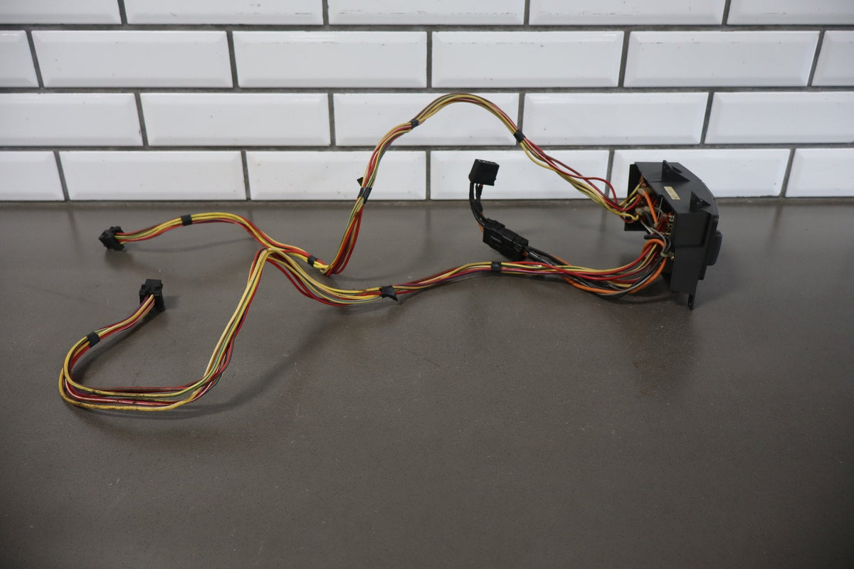 1991-1993 Corvette Console Mounted Power Seat Switch Orange Lettering