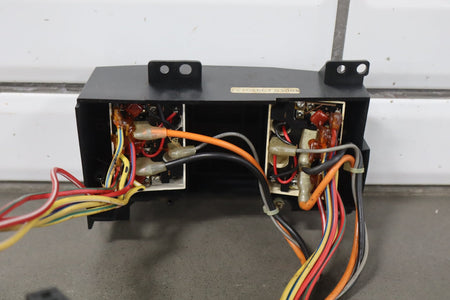 1991-1993 Corvette Console Mounted Power Seat Switch Orange Lettering