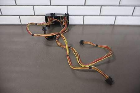 1991-1993 Corvette Console Mounted Power Seat Switch Orange Lettering