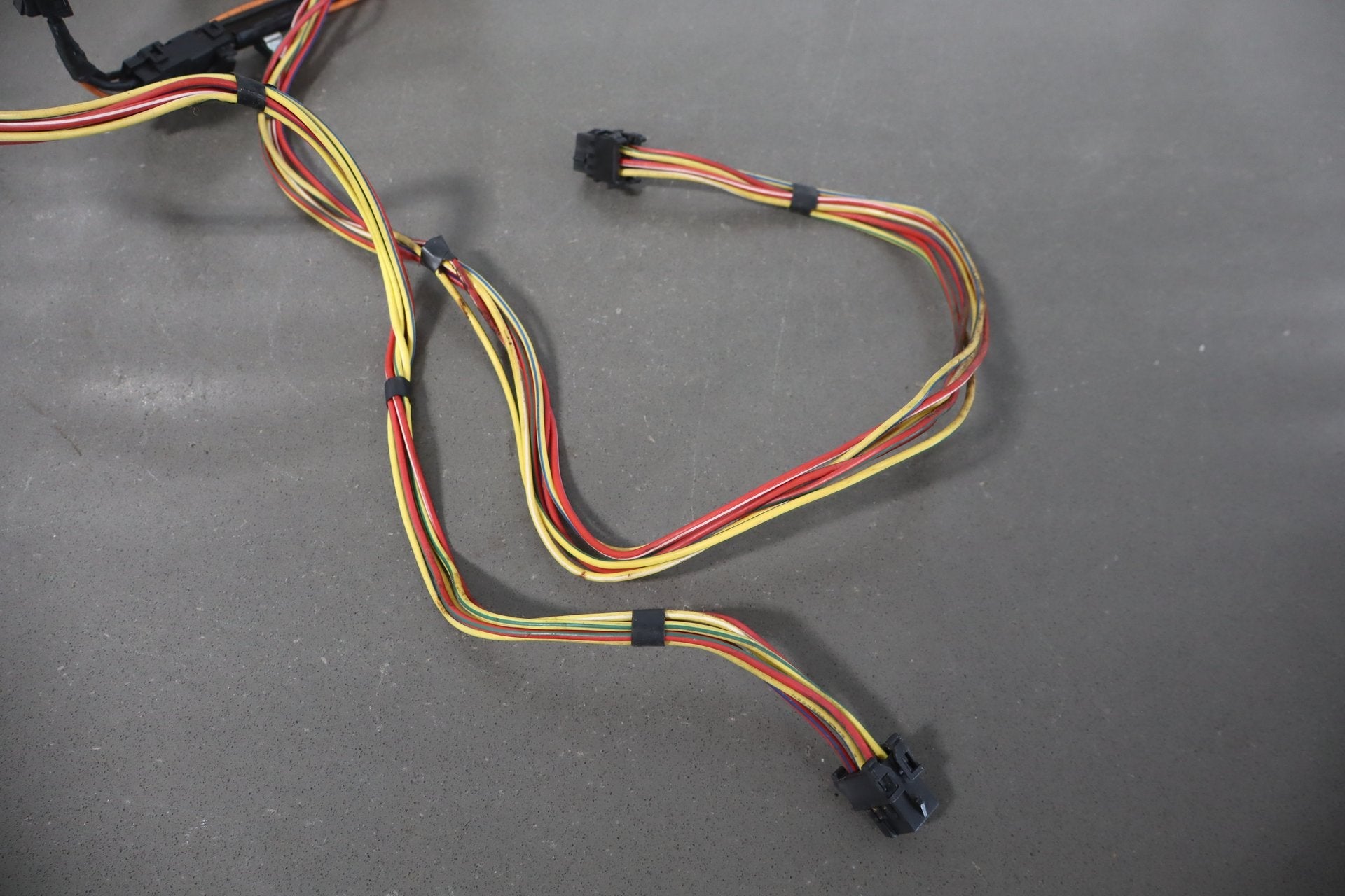 1991-1993 Corvette Console Mounted Power Seat Switch Orange Lettering