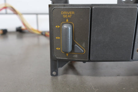 1991-1993 Corvette Console Mounted Power Seat Switch Orange Lettering