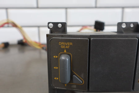 1991-1993 Corvette Console Mounted Power Seat Switch Orange Lettering