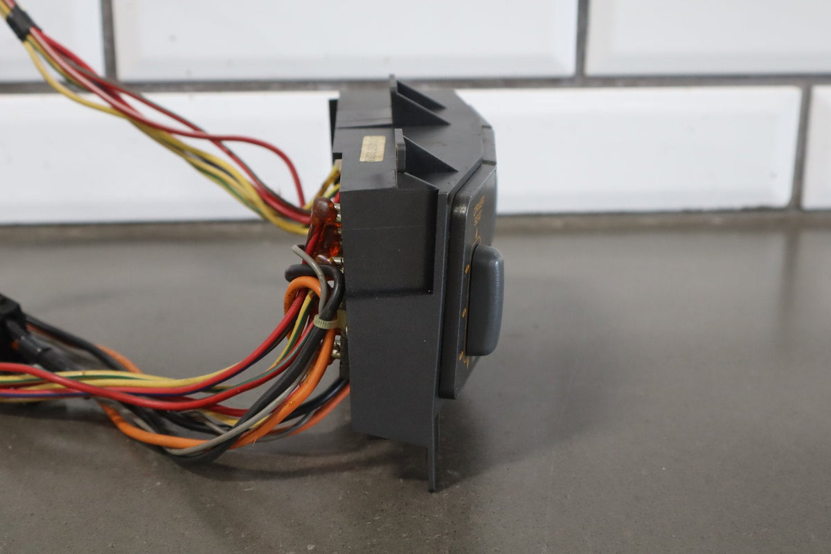 1991-1993 Corvette Console Mounted Power Seat Switch Orange Lettering
