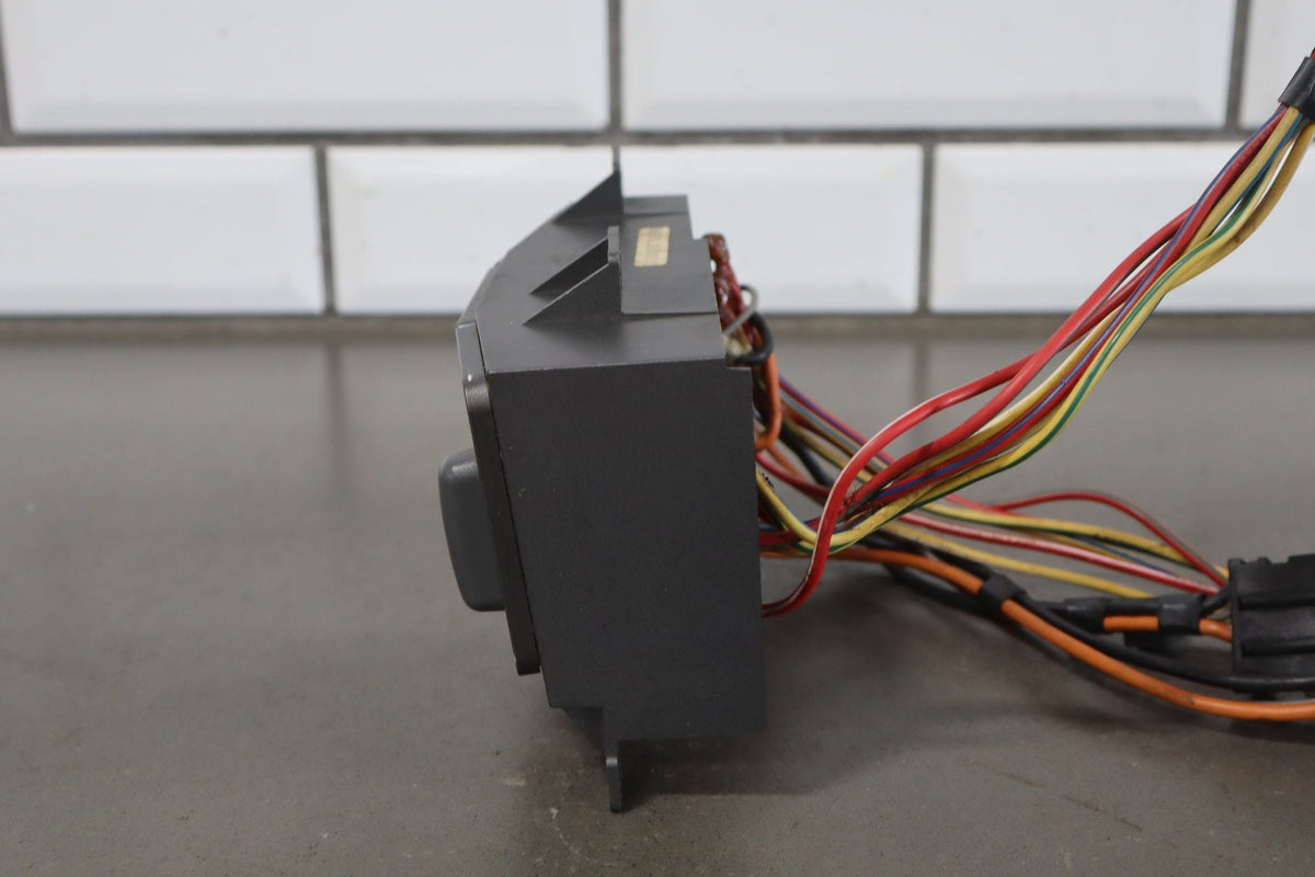 1991-1993 Corvette Console Mounted Power Seat Switch Orange Lettering