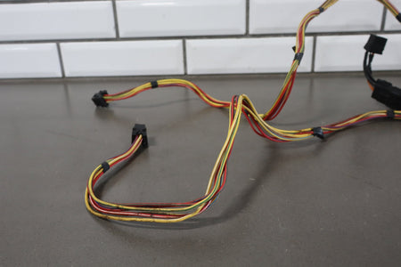 1991-1993 Corvette Console Mounted Power Seat Switch Orange Lettering