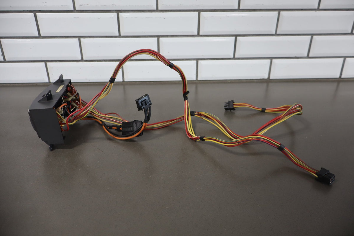 1991-1993 Corvette Console Mounted Power Seat Switch Orange Lettering