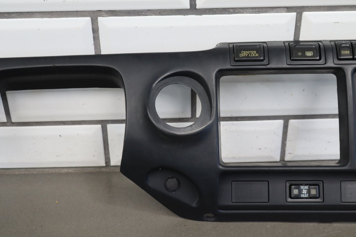 1991-1994 Toyota Land Cruiser FJ80 Radio Bezel | Long Bezel