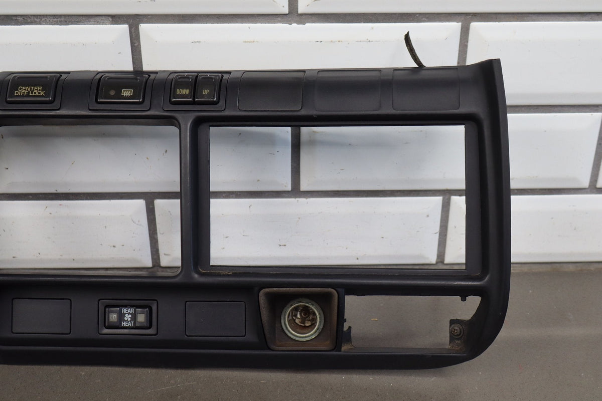 1991-1994 Toyota Land Cruiser FJ80 Radio Bezel | Long Bezel