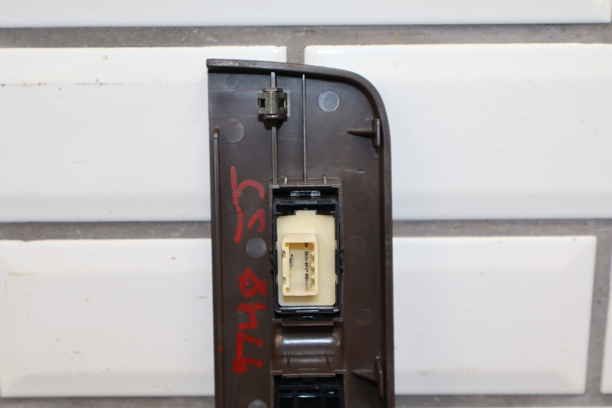 1991-1994 Toyota Land Cruiser FJ80 RH Front Window Switch W/ Bezel