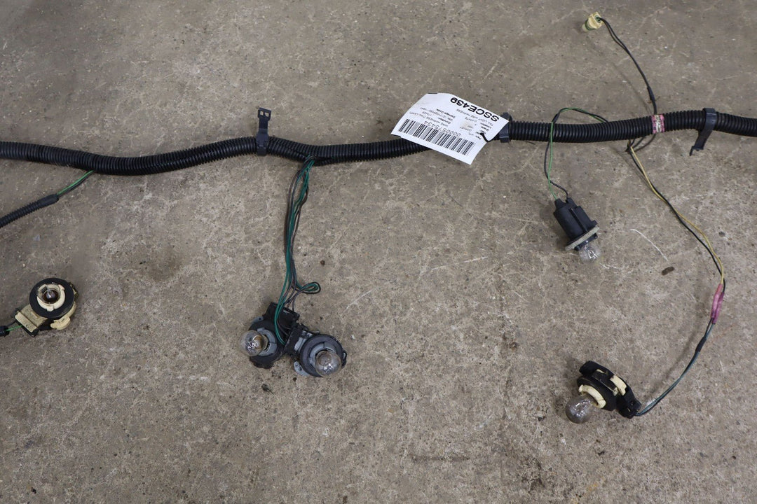 1991 - 1996 C4 Corvette Base Model OEM Rear Bumper Tailight Wiring Harness