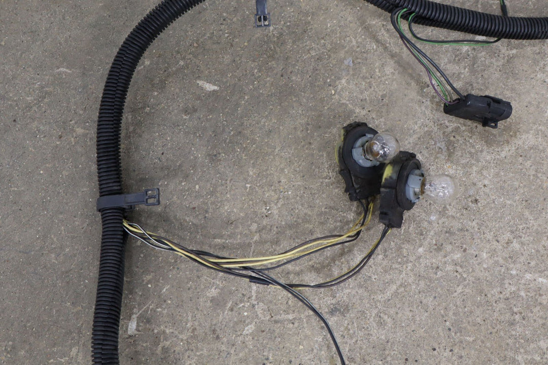 1991 - 1996 C4 Corvette Base Model OEM Rear Bumper Tailight Wiring Harness