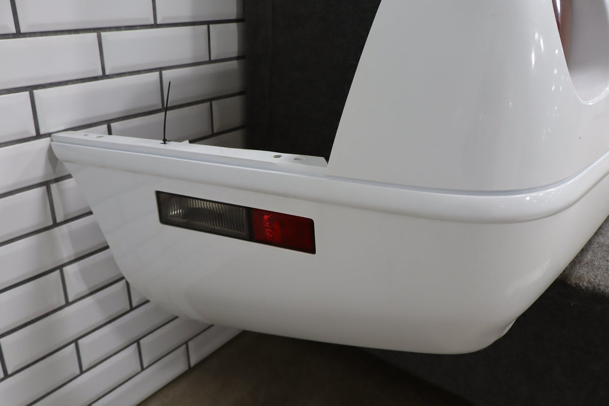 1991-1996 C4 Corvette Base Model OEM Rear Bumper W/Lamp Finish Panel Artic White