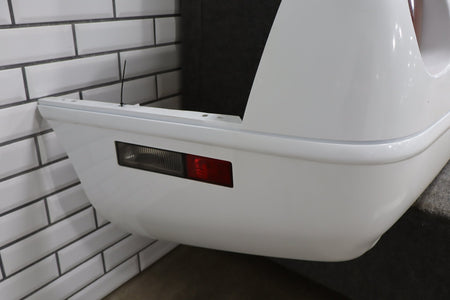 1991-1996 C4 Corvette Base Model OEM Rear Bumper W/Lamp Finish Panel Artic White