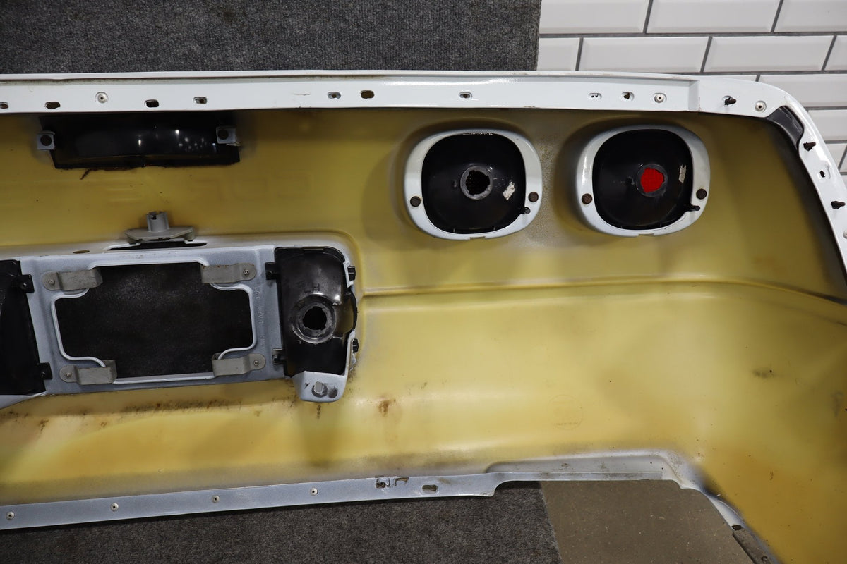 1991-1996 C4 Corvette Base Model OEM Rear Bumper W/Lamp Finish Panel Artic White