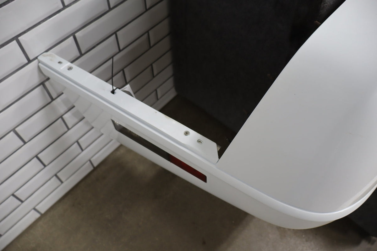 1991-1996 C4 Corvette Base Model OEM Rear Bumper W/Lamp Finish Panel Artic White