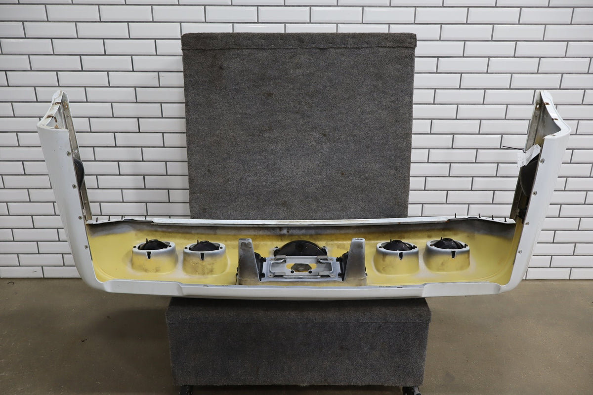 1991-1996 C4 Corvette Base Model OEM Rear Bumper W/Lamp Finish Panel Artic White