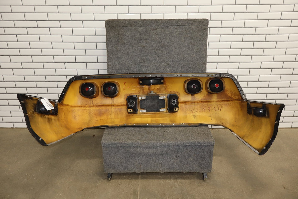 1991-1996 C4 Corvette Base Model OEM Rear Bumper W/Lights Finish Panel