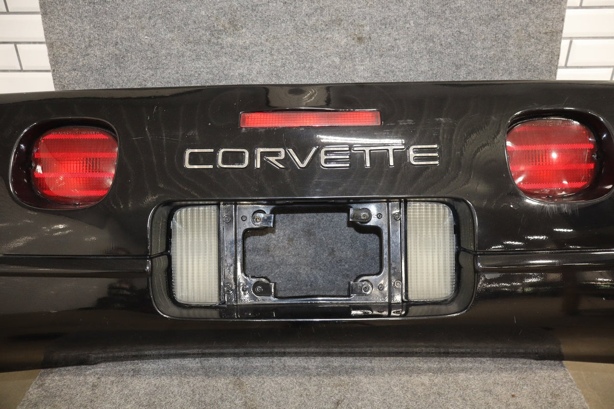 1991-1996 C4 Corvette Base Model OEM Rear Bumper W/Lights Finish Panel