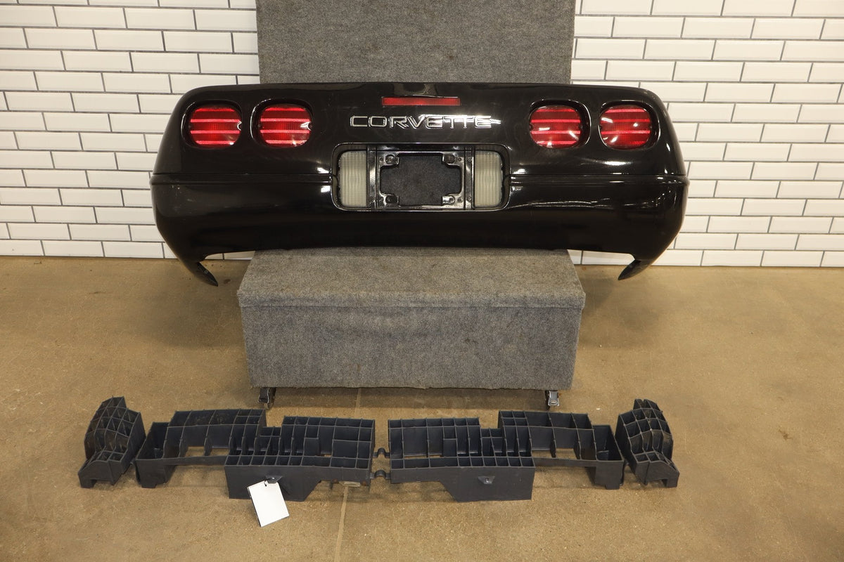 1991-1996 C4 Corvette Base Model OEM Rear Bumper W/Lights Finish Panel