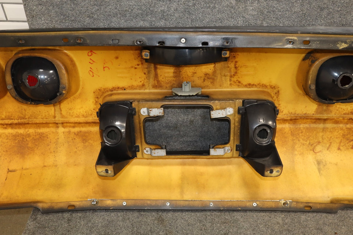 1991-1996 C4 Corvette Base Model OEM Rear Bumper W/Lights Finish Panel