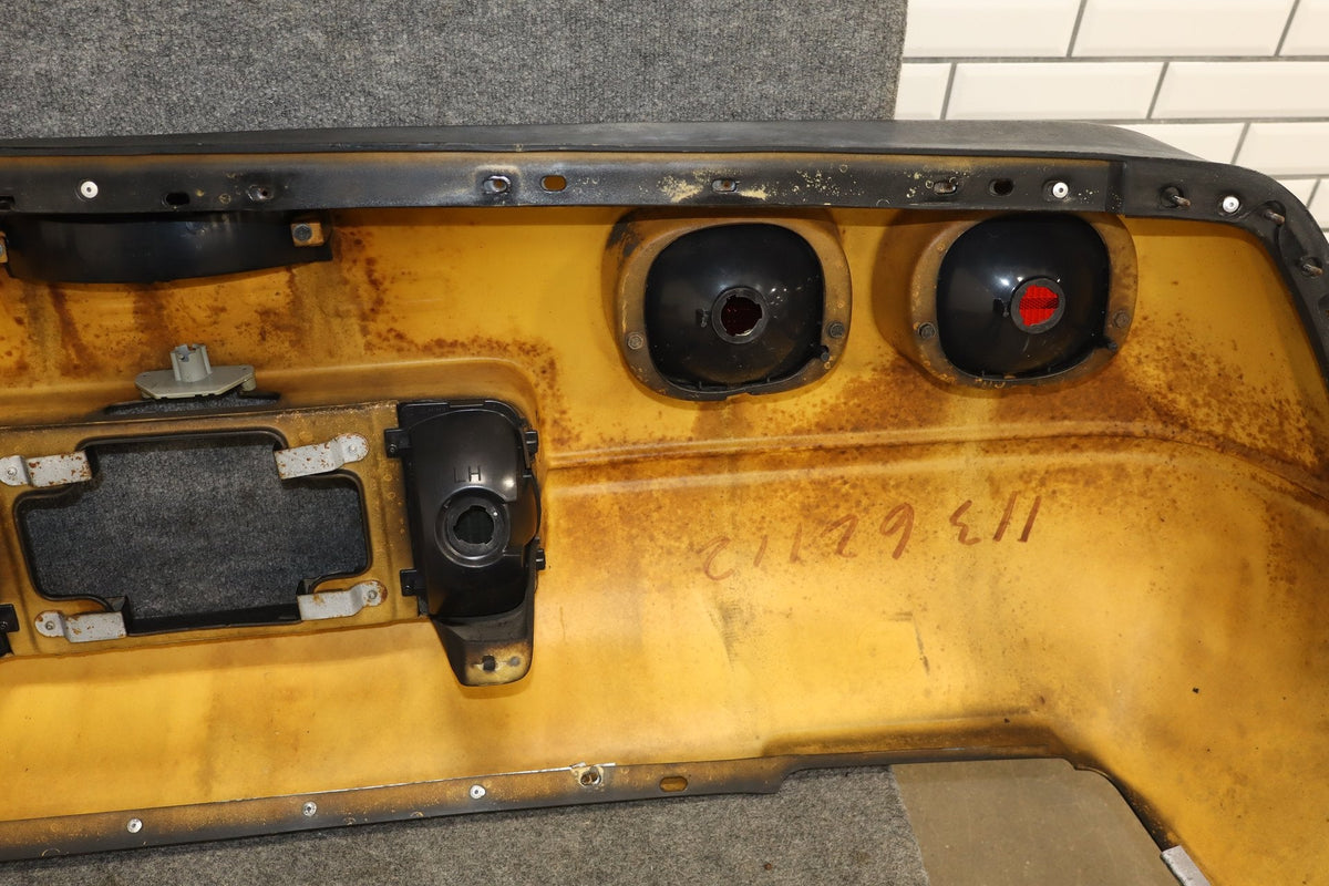 1991-1996 C4 Corvette Base Model OEM Rear Bumper W/Lights Finish Panel