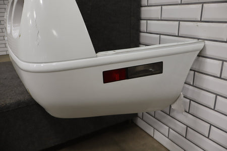 1991-1996 C4 Corvette Base Model OEM Rear Bumper W/Lights Finish Panel Artic White