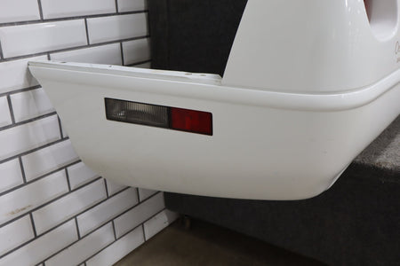 1991-1996 C4 Corvette Base Model OEM Rear Bumper W/Lights Finish Panel Artic White