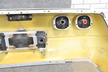 1991-1996 C4 Corvette Base Model OEM Rear Bumper W/Lights Finish Panel Artic White