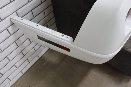 1991-1996 C4 Corvette Base Model OEM Rear Bumper W/Lights Finish Panel Artic White