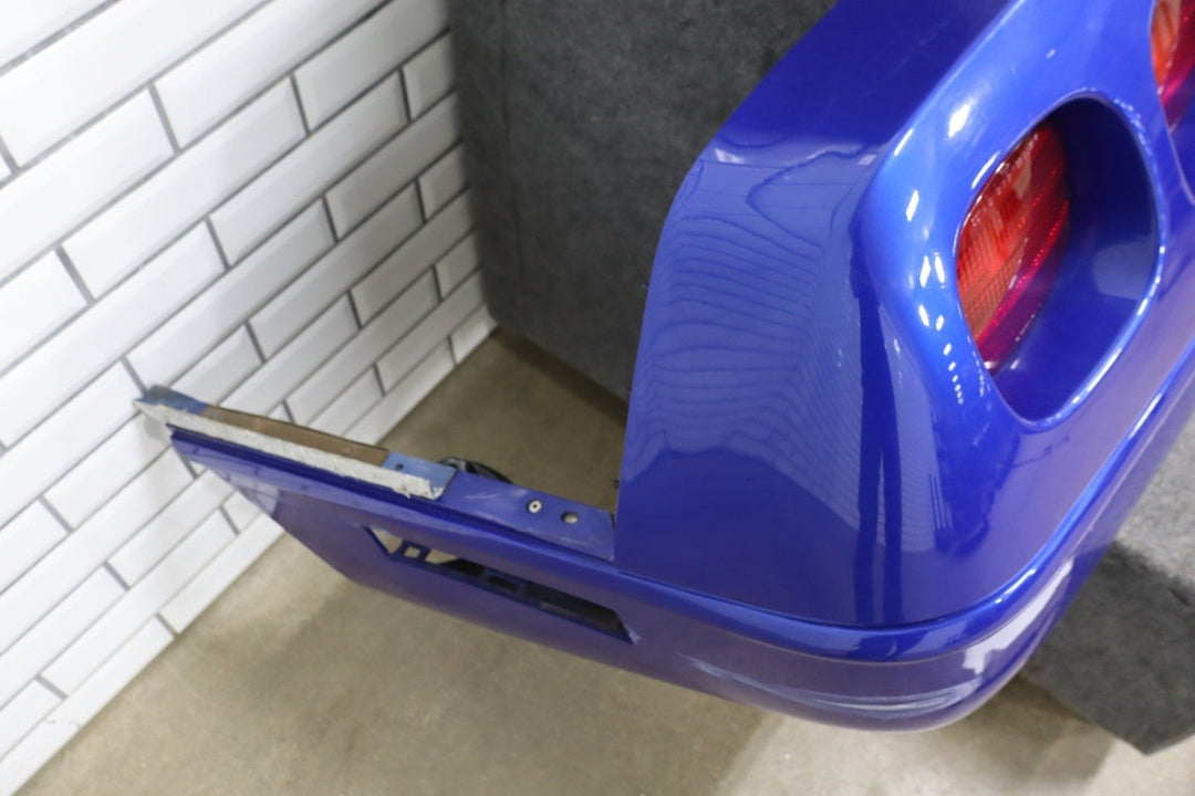 1991 - 1996 C4 Corvette Rear Bumper W/Lights Finish Panel Dark Blue OEM