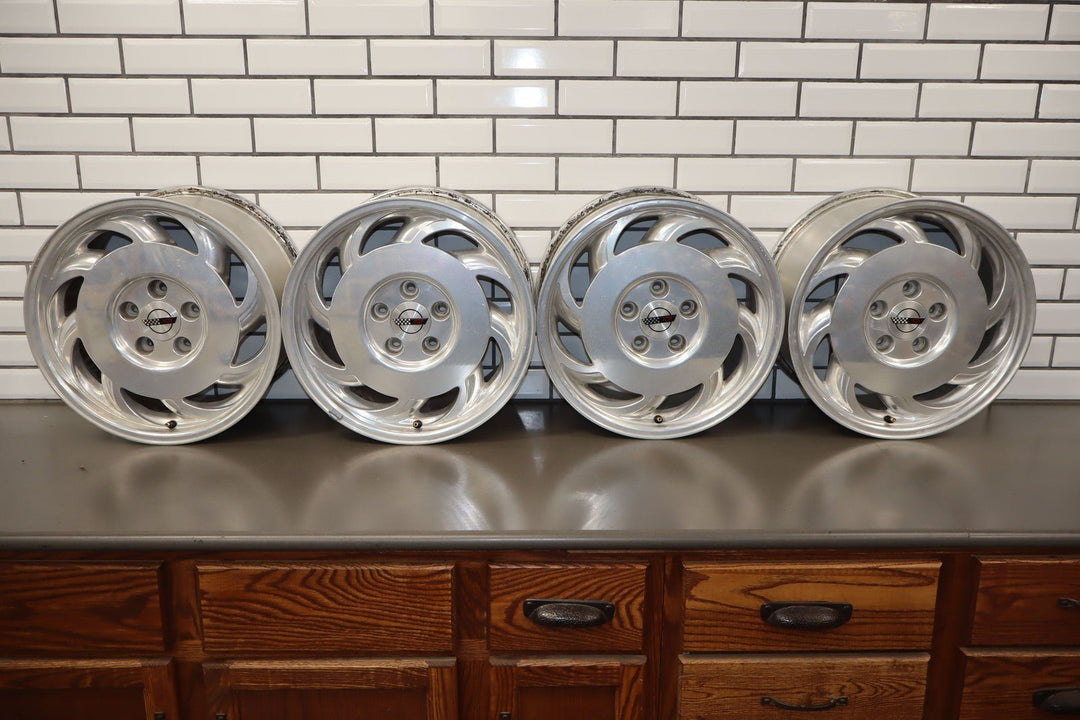 1991 - 1996 C4 Corvette Set of Front & Rear Directional Blade Wheels