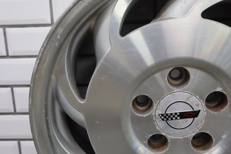 1991-1996 C4 Corvette Single (1) Left Front 17x8.5 Directional Blade Wheel