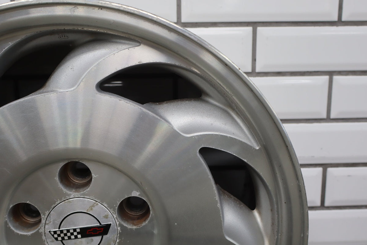 1991-1996 C4 Corvette Single (1) Left Front 17x8.5 Directional Blade Wheel