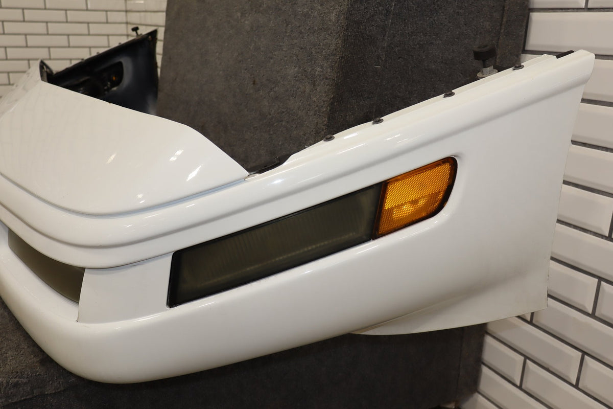 1991-1996 Chevrolet Corvette C4 - Front Bumper W/ Lamps Artic White 10