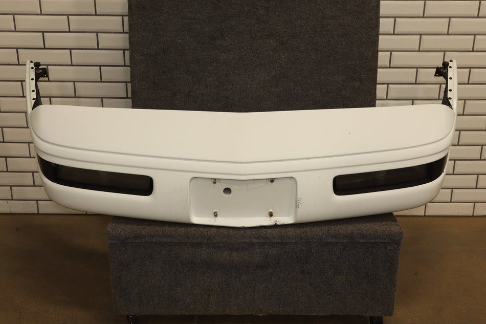 1991-1996 Chevrolet Corvette C4- Front Bumper W/ Lamps Artic White 10