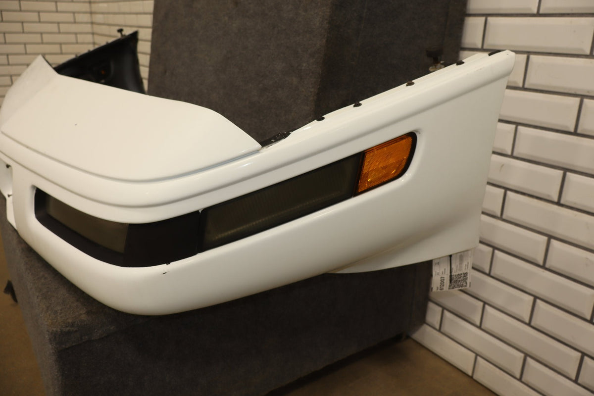 1991-1996 Chevrolet Corvette C4- Front Bumper W/ Lamps Artic White 10