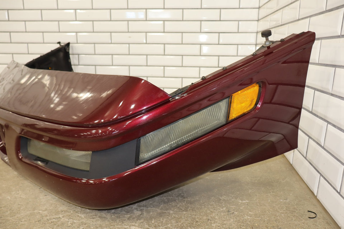 1991-1996 Chevrolet Corvette C4 - Front Bumper W/ Lamps Ruby Red 68