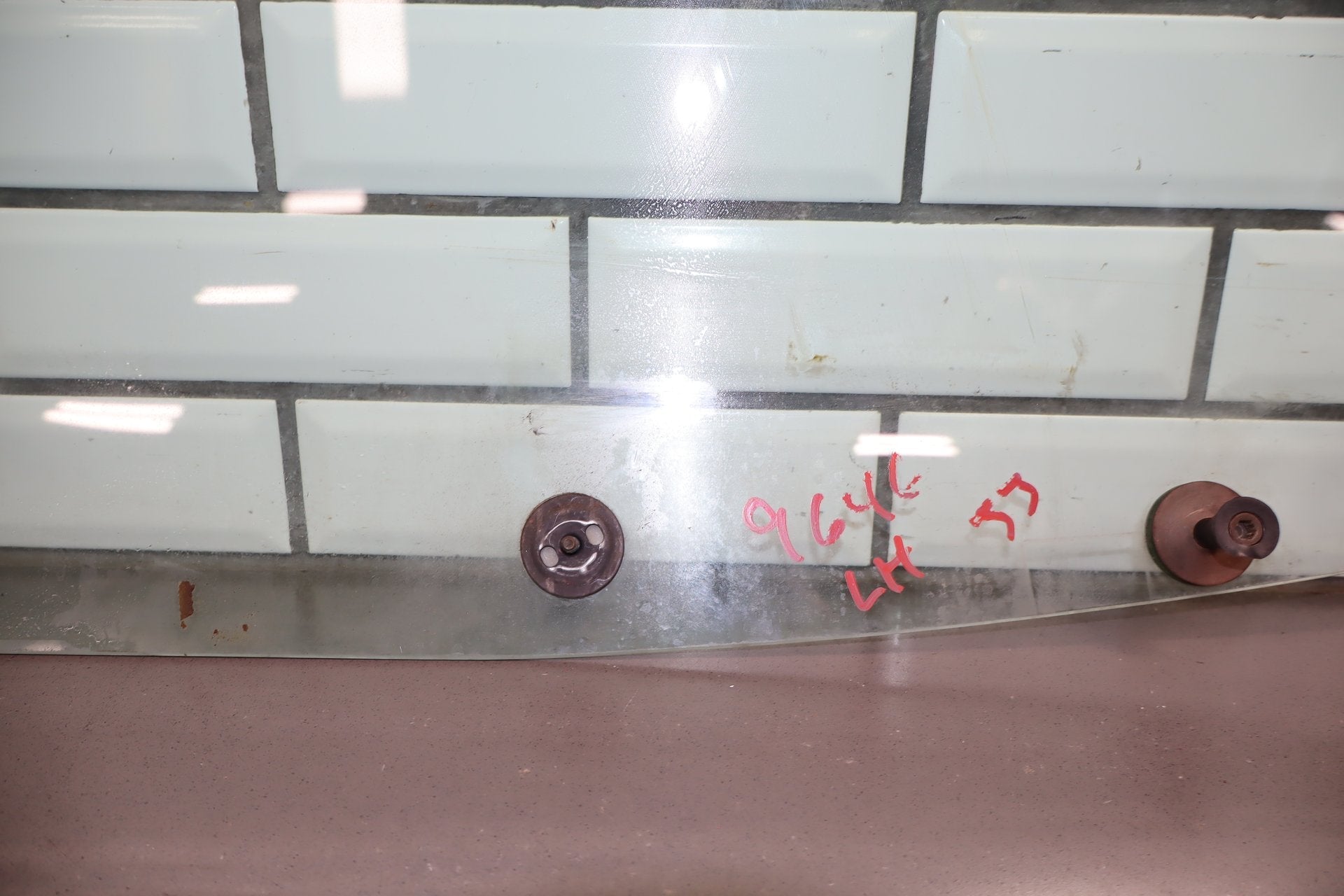 1991-1996 Chevrolet Corvette C4 Left Door Window 10267190 OEM