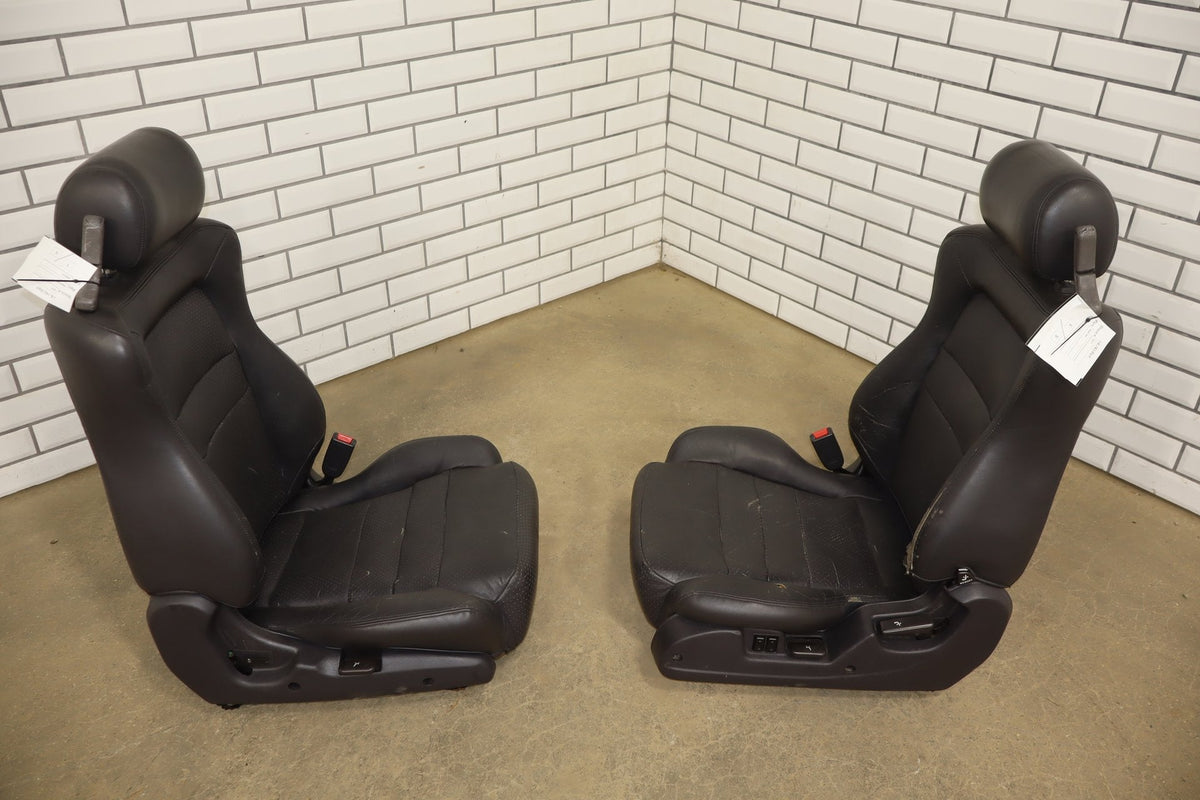 1991-1996 Dodge Stealth R/T Leather Seats Set Black