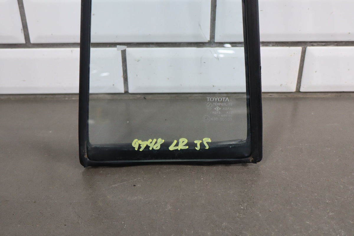 1991-1996 Toyota Land Cruiser Clear Left Rear Vent Window 6812360020 OEM