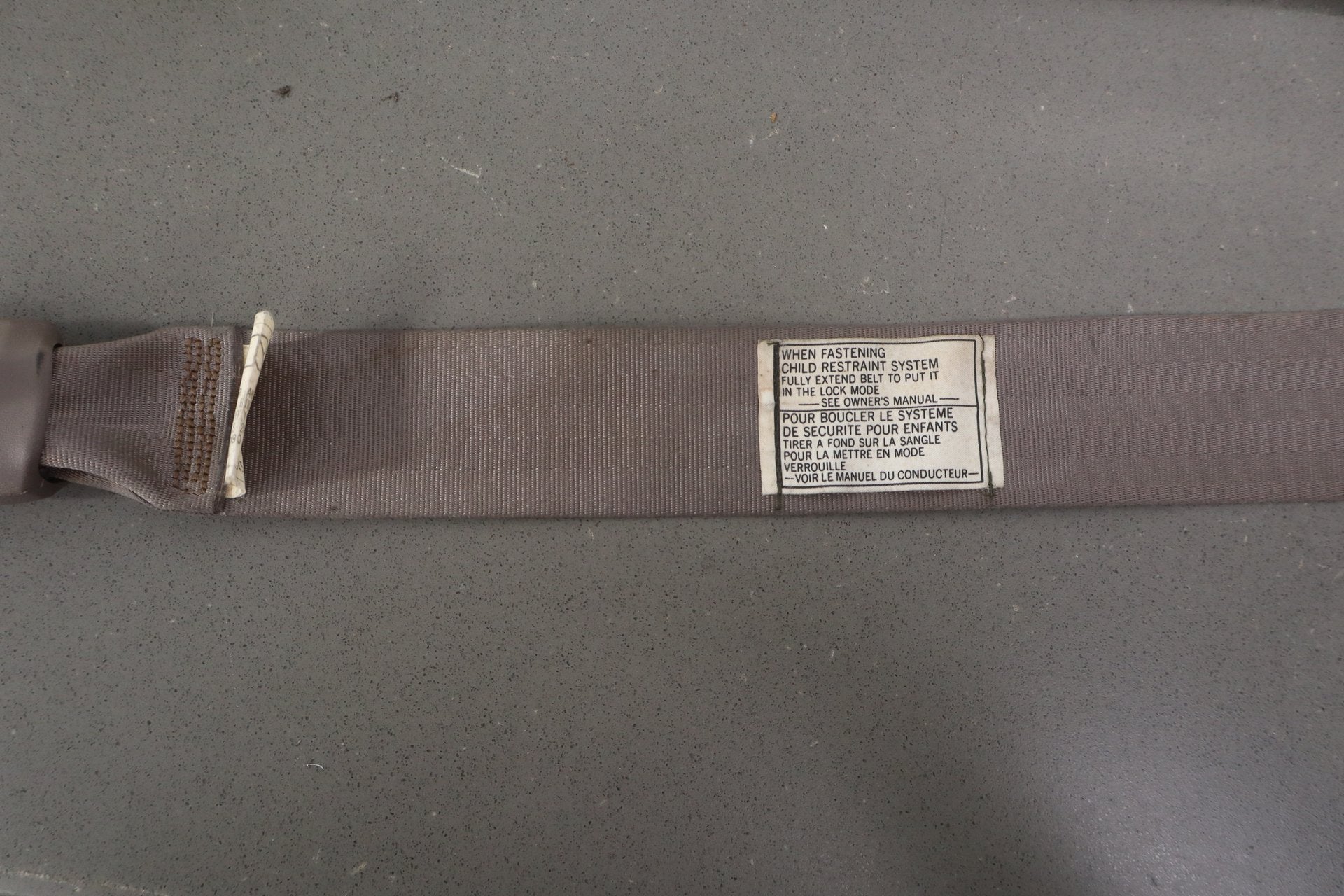 1991-1997 Lexus LX450 Toyota Land Cruiser Right Front Seat Belt Oak