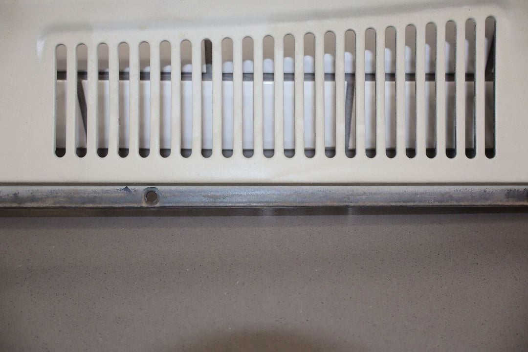 1991 - 1997 Toyota Land Cruiser FJ80 Metal Front Center Cowl Vent Panel (Gray)