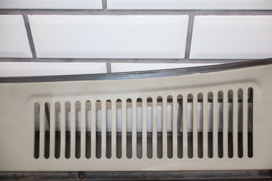 1991 - 1997 Toyota Land Cruiser FJ80 Metal Front Center Cowl Vent Panel (Gray)