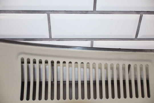 1991 - 1997 Toyota Land Cruiser FJ80 Metal Front Center Cowl Vent Panel (Gray)