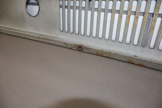 1991 - 1997 Toyota Land Cruiser FJ80 Metal Front Center Cowl Vent Panel (Gray)