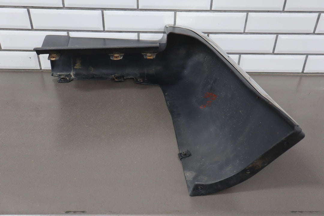 1991 - 1997 Toyota Land Cruiser Left Driver Rear Bumper Extension End Cap