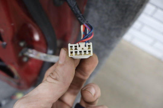 1991 - 1997 Toyota Land Cruiser Left Driver Rear Door Shell *Sold Bare*